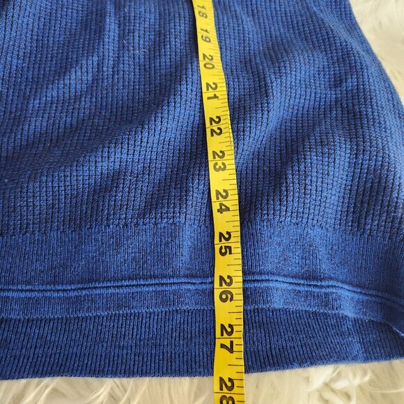 Ted Baker Sweater Men's 6 (US 2XL) Viscose Cashmere Waffle Knit Pullover Jumper - Picture 7 of 11